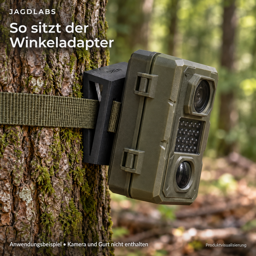 Wildkamera-Winkeladapter 10° / 20° / 30°
