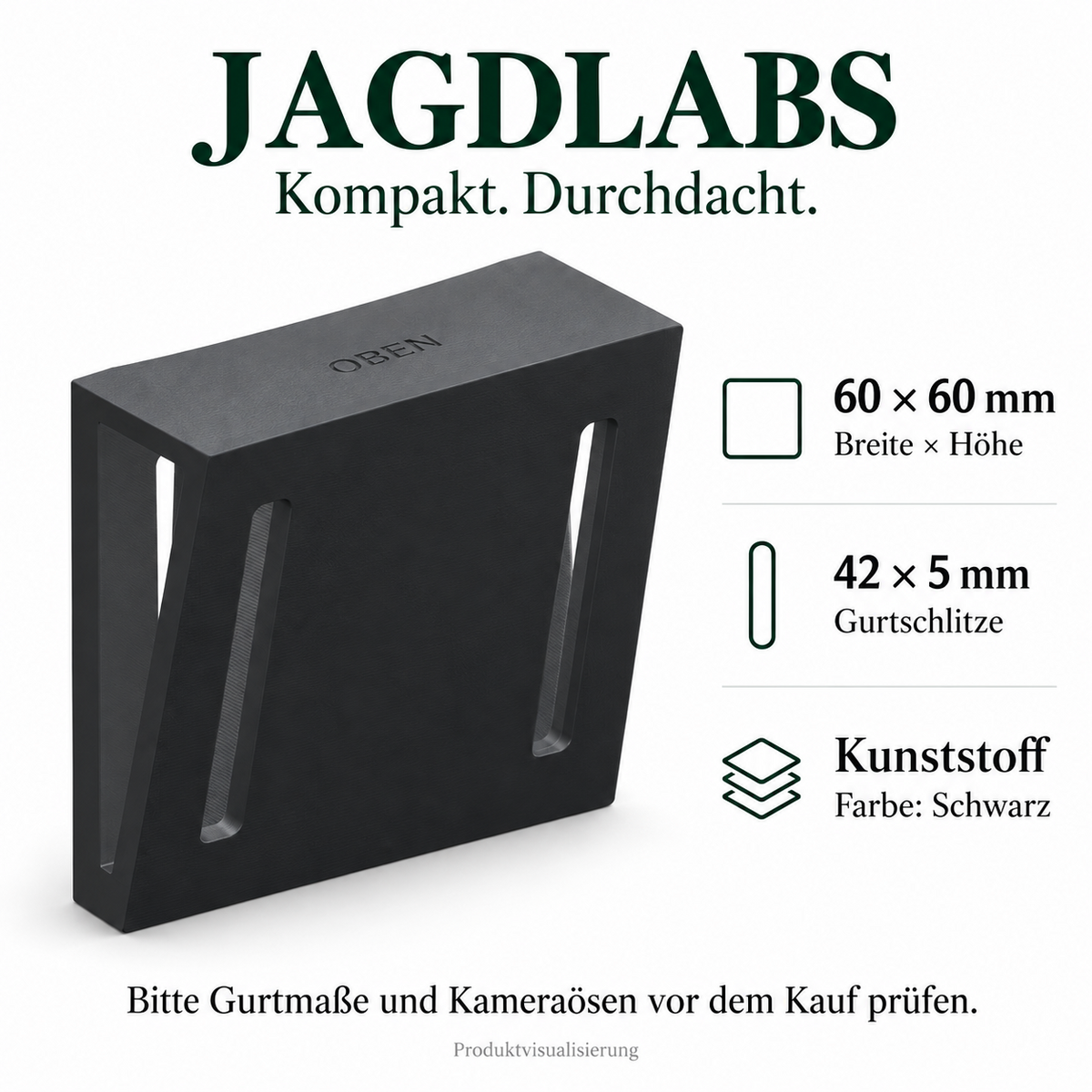 Wildkamera-Winkeladapter 10° / 20° / 30°